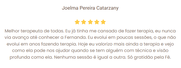psicanalista Fernanda Rosa em SBC e online.